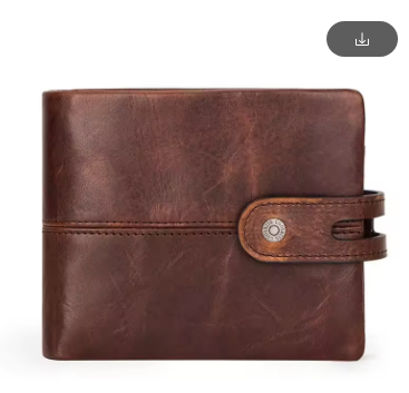 CONTACT'S Casual Men Wallets Crazy Horse Leather Short Coin Purse Hasp Design Wallet Cow Leather Clutch Wallets Male Carteiras