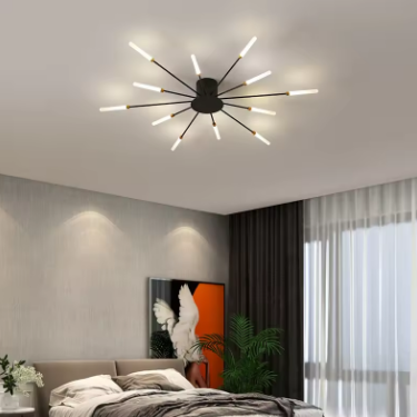 Living Room Light Led Ceiling Lamp Modern Indoor Lighting Acrylic Nordic Creative Fireworks Bedroom Fixture Home Decor Kids Room