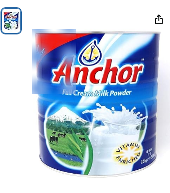 Anchor Powder Milk 2.5 kg 5.8lbs
