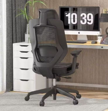 FLEXISPOT Upgraded OC6 500LBS Big and Tall Office Chair Heavy Duty,4D Armrest Mesh Ergonomic Home Office Chair with High Back